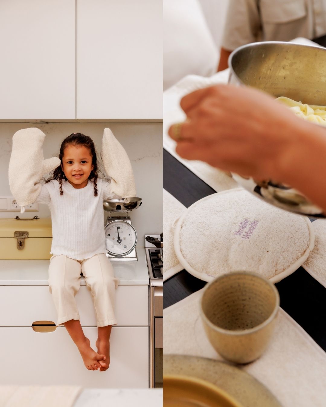 Kerstdeal: set ovenwanten & pannenlappen