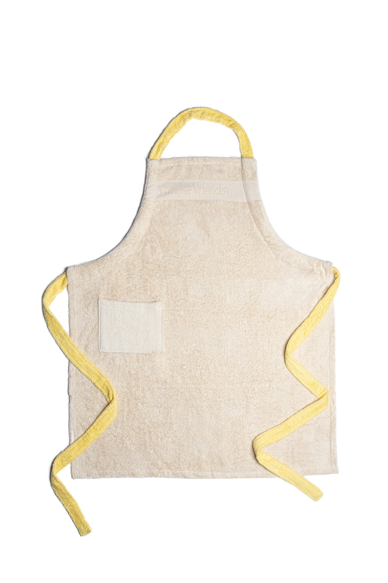 Comfy schort met gele band