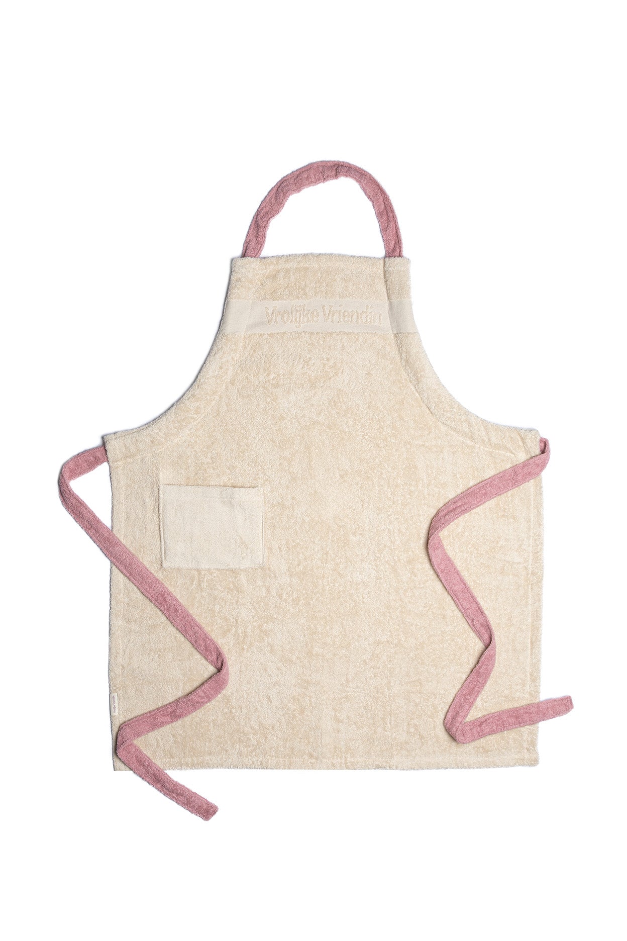 Comfy schort met oudroze band