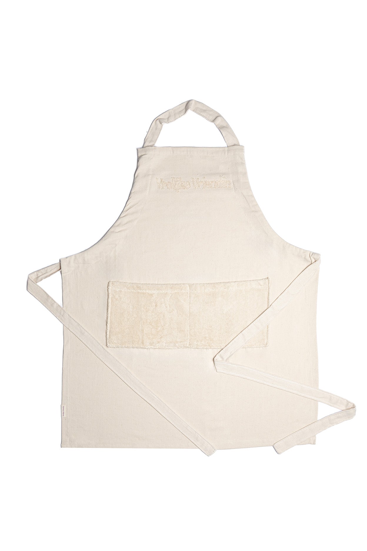 Vrolijk schort - band Beige