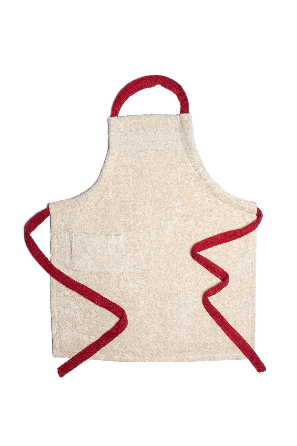 Comfy schort met wijnrode band