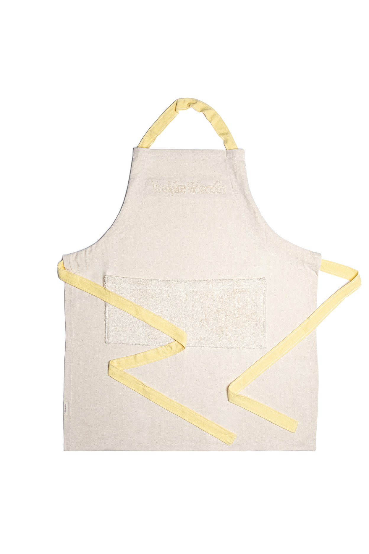 Vrolijk schort - band Geel